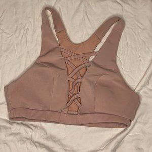 Lunalae Criss Cross Blush Bra